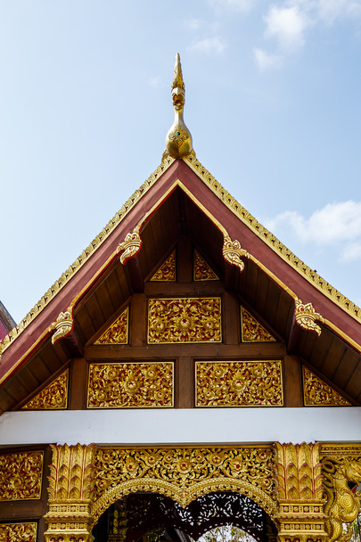 Wat Phra That Cho Hae Temple in Phrae at Thailand - Foto, afbeelding