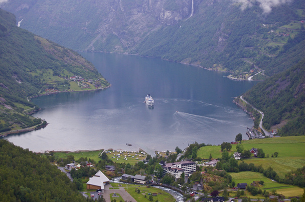 Geiranger Fjord στη Νορβηγία - Φωτογραφία, εικόνα