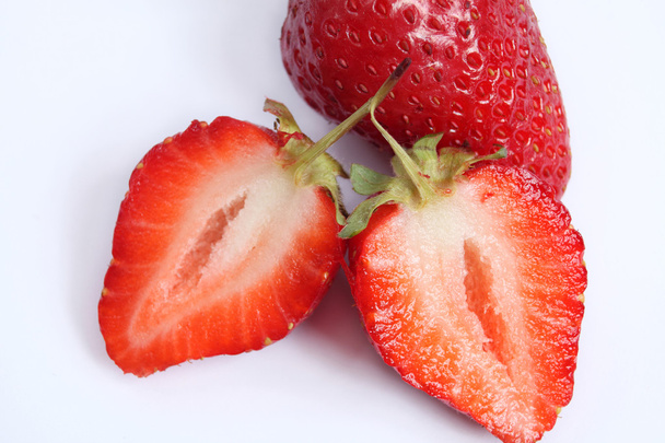 Strawberry on white background - 写真・画像