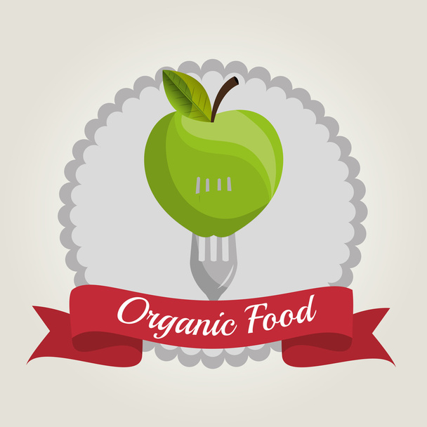 healthy food design - Vector, Image