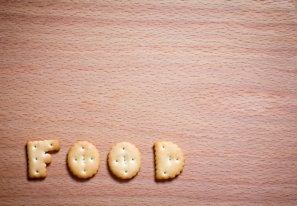 letters of cookies - Foto, Imagem