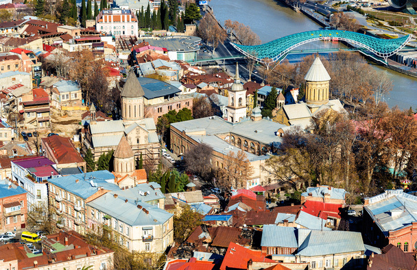 Orthodoxe Kirchen in der Altstadt von Tiflis - Foto, Bild