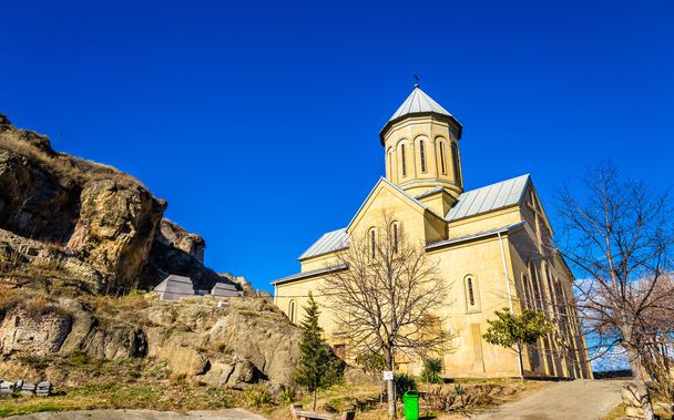 Die Kirche des Heiligen Nikolaus in der Festung Narikala - Tiflis - Foto, Bild