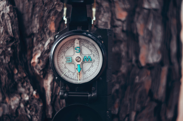 Hiking compass outdoor  - Foto, Imagen
