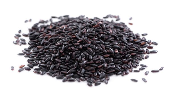 Portion of Black Rice - Foto, Imagen