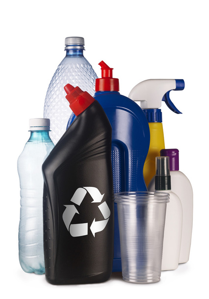 Recycling der Kunststoffe - Foto, Bild