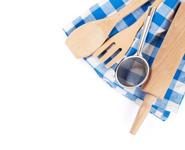 Naczynia kuchenne na serwetki - Zdjęcie, obraz