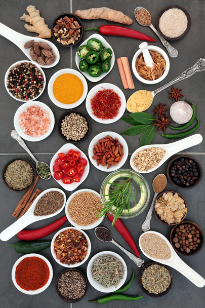 Spice and Herb Food Seasoning - Photo, Image