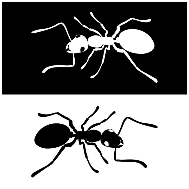 Ant icon vector image - Διάνυσμα, εικόνα