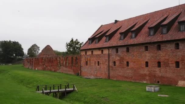 Castle of the Teutonic Order Malbork, Lengyelország - Felvétel, videó