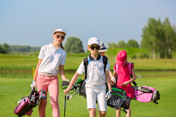 děti golf škola - Fotografie, Obrázek