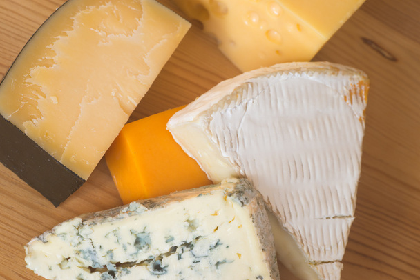 different types of cheese  - Zdjęcie, obraz