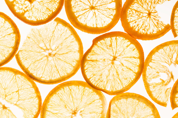 juicy orange slices - Foto, afbeelding