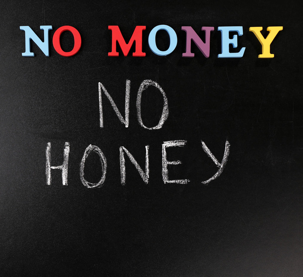 No money no honey - Foto, Imagen