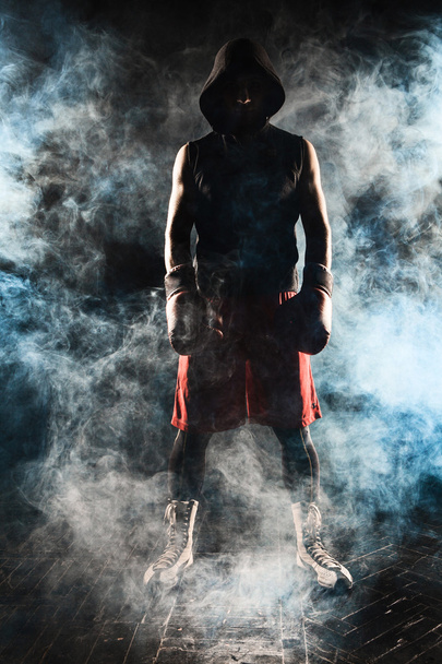 The young  man kickboxing - Фото, зображення