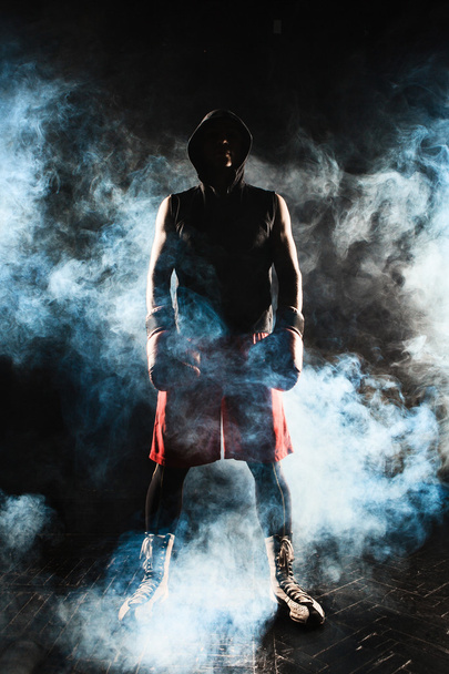 The young  man kickboxing - Fotó, kép