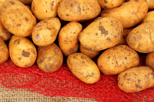 raw baby potatoes - Fotoğraf, Görsel