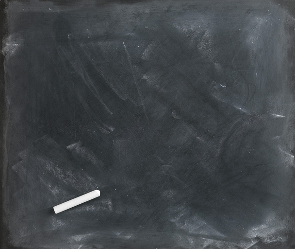 Used textured blank blackboard straight on ready for your copy a - Photo, Image