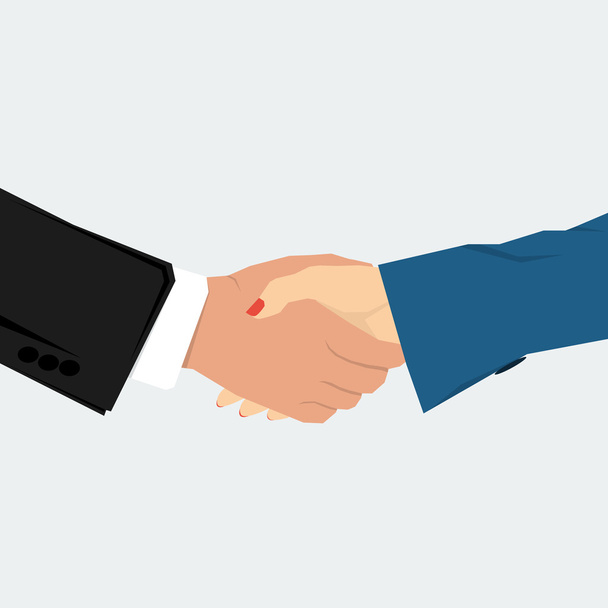 Vector business handshake - Vector, Image