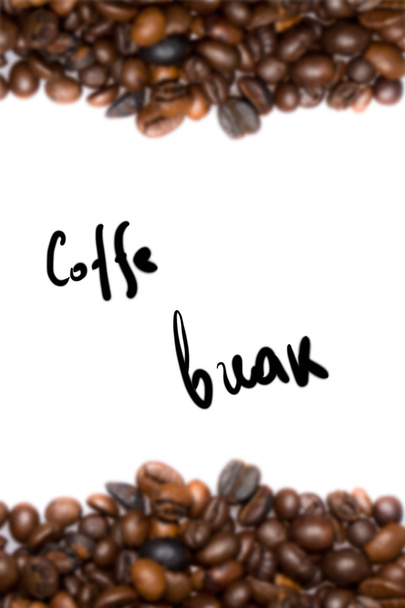 grains de café fond - Photo, image