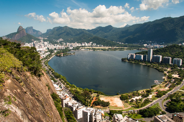 Rodrigo de Freitas järvi Rio de Janeirossa
 - Valokuva, kuva