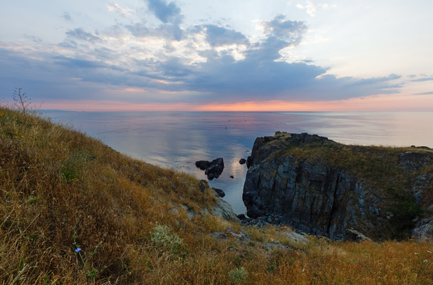 Sunrise zee landschap. - Foto, afbeelding