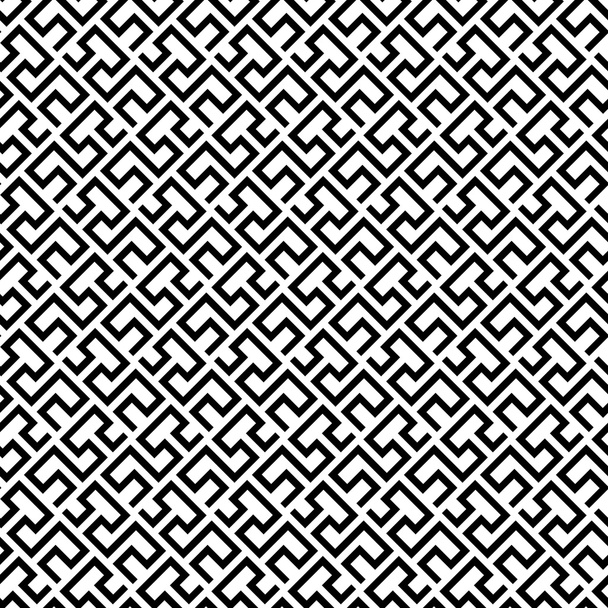 Seamless Geometric Pattern by Stripes - Vector, Image