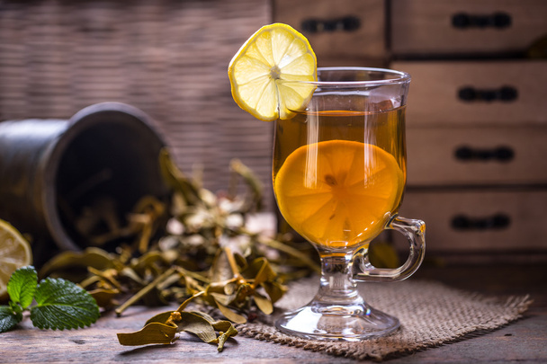Cup of herbal tea  - Photo, Image