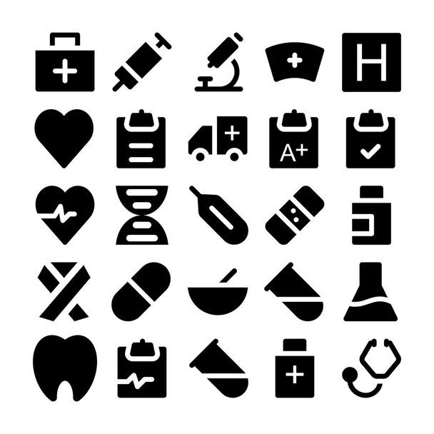 Iconos de vectores de salud 1
 - Vector, Imagen