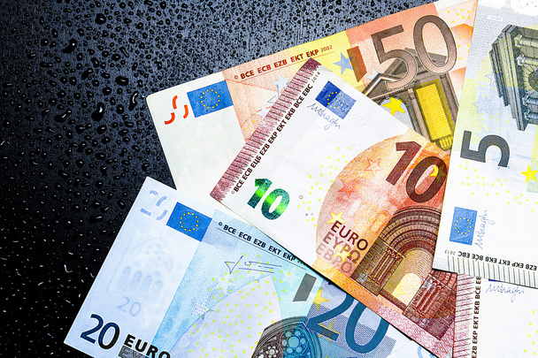 achtergrond Europese geld - Foto, afbeelding