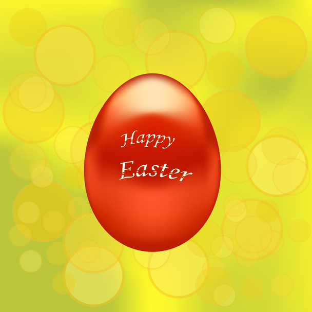 Red Easter Eggs - Vektor, Bild