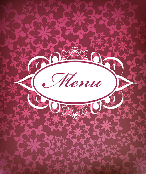 Restaurant menu label - Вектор,изображение
