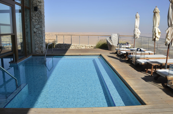 Hotel in der Wüste Negev. - Foto, Bild