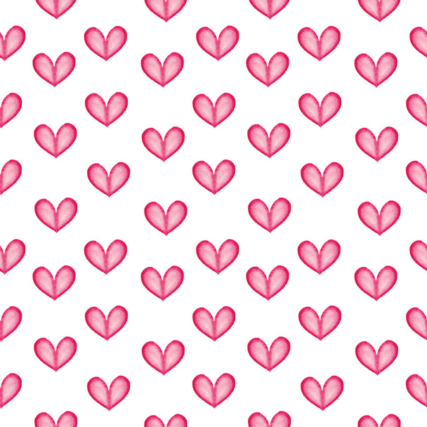 Hearts seamless pattern - Vetor, Imagem