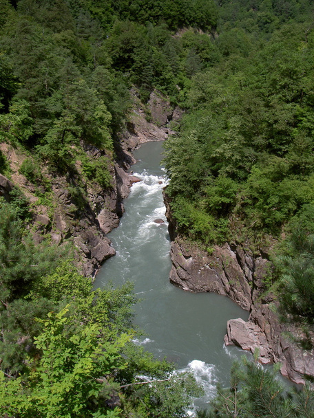 Belaya river canyon. Caucasus - Foto, imagen
