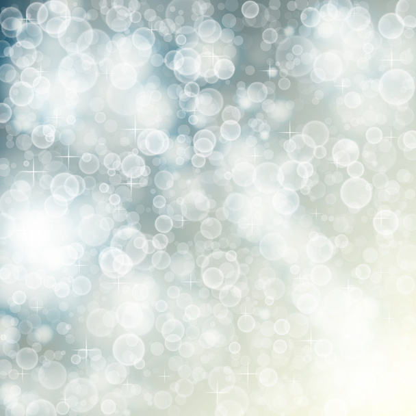 Elegant defocused background with bokeh and stars. Vector EPS 10 - Vector, Image