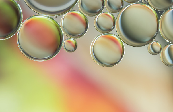 bolle d'acqua illuminazione luce astratta
 - Foto, immagini