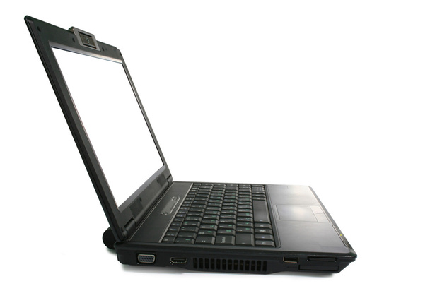 Laptop auf weißem Hintergrund - Foto, Bild