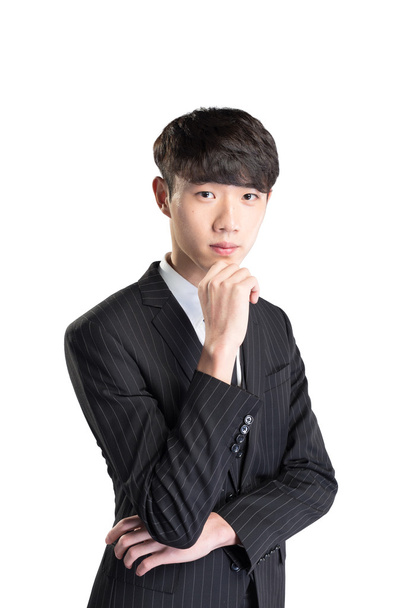 joven guapo asiático hombre de negocios
  - Foto, imagen