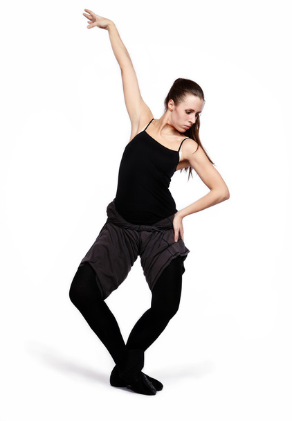 Dancer in black clothes - Photo, Image