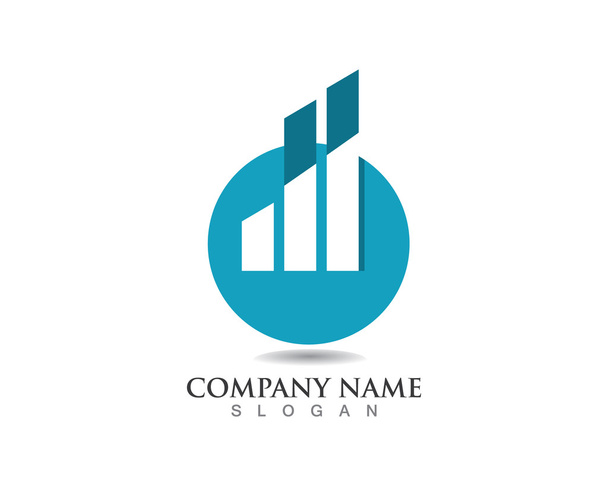 Building and home finance logo - Vector, Image