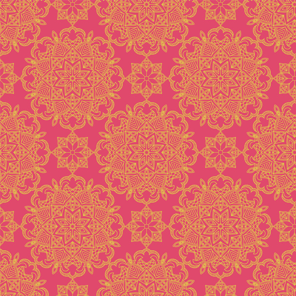Seamless pattern like lace. Vector Background - Wektor, obraz