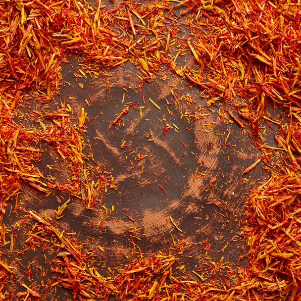 dry saffron close up - Photo, Image