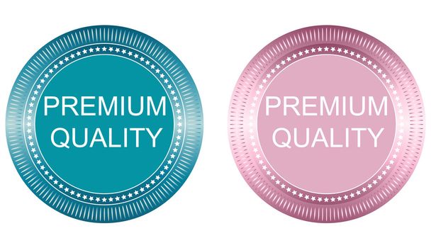 Premium Quality Badges set - Wektor, obraz