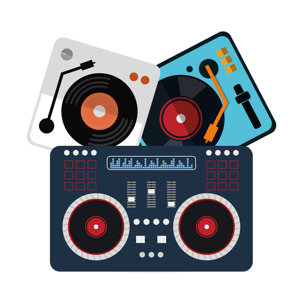 Diseño de icono de música
 - Vector, Imagen