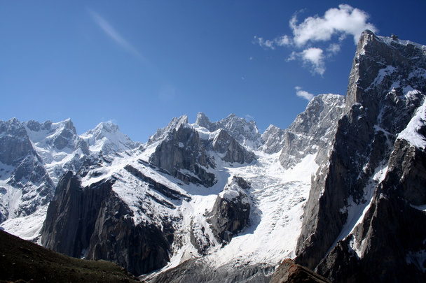 Górski krajobraz. Pakistan. Gilgit regionu - Zdjęcie, obraz