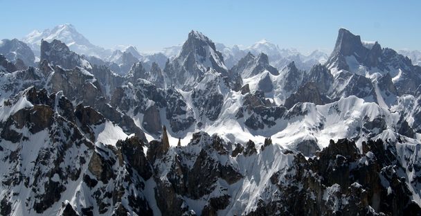 Paisaje de montaña. Pakistán. Región de Gilgit
 - Foto, Imagen