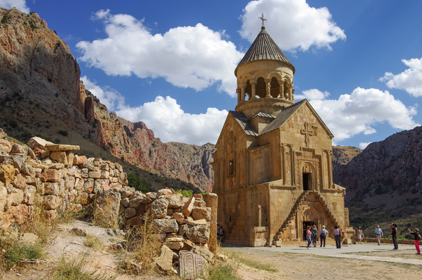 Middeleeuwse Noravank klooster complex in Amaghu vallei, Armenië - Foto, afbeelding