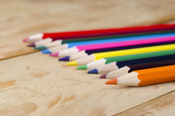 μολύβια διαφορετικού χρώματος - Φωτογραφία, εικόνα