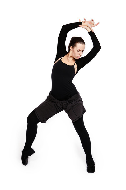 Dancer in black clothes - Foto, imagen